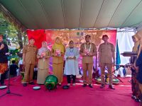 Foto: Kepala Dinas Pendidikan Kabupaten Sumenep, Agus Dwi Saputra menghadiri launching Buku 'Lagu Ini Untukmu' karya Hairullah guru SDN Pangarangan 3 Sumenep.