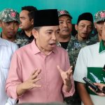 Foto: Anggota DPRD Provinsi Jawa Timur Muhammad Fawaid atau akrab disapa Gus Fawaid, saat mendaftar di Kantor DPC PKB Jember, Jalan Danau Toba, Kecamatan Sumbersari, Jember, Rabu (1/5/2024).