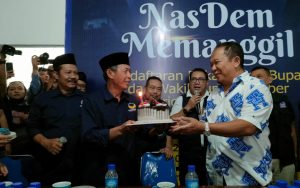 Hendy Dapat Kue Ulang Tahun saat Daftar ke NasDem, Signal Rekom di Tangan?