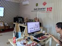 Foto: Ruang operator Call Center 112 di lingkungan Dinas Komunikasi dan Informatika (Diskominfo) Kabupaten Sumenep. (Panji Agira/wartazone.com)