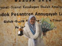 FOTO: Asri Lailatussa’adah mahasiswa UIN KHAS Jember, saat ini masuk grand final Duta Pendidikan Jawa Timur yang akan digelar di Surabaya. (Asri Lailatussa’adah/wartazone.com)