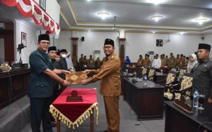DPRD Sumenep Gelar Paripurna Penetapan Raperda Pelaksanaan APBD 2023