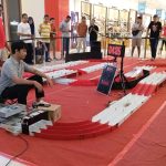 FOTO: Polres Jember menggelar kompetisi balap mobil tamiya untuk merayakan Hari Bhayangkara ke 78 tahun 2024.