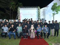 Foto: Pengukuhan Pengurus Komunitas Jurnalis Sumenep (KJS) periode 2024-2026, di Andhap Asor Keraton Sumenep, Senin, (1 Juli 2024), malam.