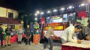 FOTO: KPU Sumenep saat menggelar kirab maskot dalam rangka pemilihan kepala daerah (Pilkada) serentak 2024, Rabu (31 Juli 2024), malam.