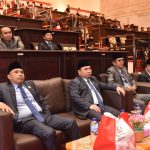 FOTO: Rapat Paripurna Istimewa DPRD Kabupaten Sumenep, dengan agenda mendengarkan Pidato Kenegaraan Presiden RI, Joko Widodo, dalam rangka Hari Ulang Tahun (HUT) ke-79 Kemerdekaan Republik Indonesia 2024.