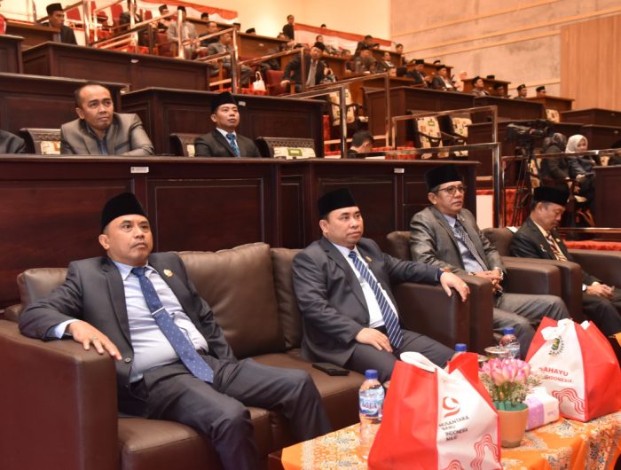 FOTO: Rapat Paripurna Istimewa DPRD Kabupaten Sumenep, dengan agenda mendengarkan Pidato Kenegaraan Presiden RI, Joko Widodo, dalam rangka Hari Ulang Tahun (HUT) ke-79 Kemerdekaan Republik Indonesia 2024.