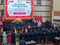 FOTO: Resepsi pelantikan anggota DPRD Jember Masa Jabatan 2024-2029, Rabu (21/8/2024).