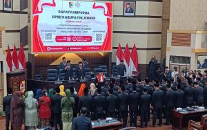 FOTO: Resepsi pelantikan anggota DPRD Jember Masa Jabatan 2024-2029, Rabu (21/8/2024).
