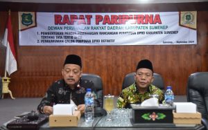 DPRD Sumenep Umumkan Calon Pimpinan Definitif Periode 2024-2029