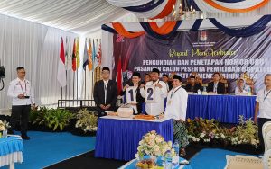 KPU Gelar Pengundian Nomor Urut Pasangan Calon Bupati dan Wakil Bupati Sumenep