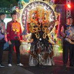 FOTO: Bupati Sumenep Achmad Fauzi Wongsojudo, saat pembukaan Madura Ethnic Carnival (MEC) tahun 2024, Sabtu (21/09/2024) malam.