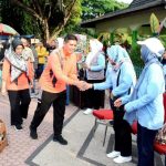 FOTO: Pj Bupati Bondowoso saat menghadiri acara peringatan HIMPAUDI.