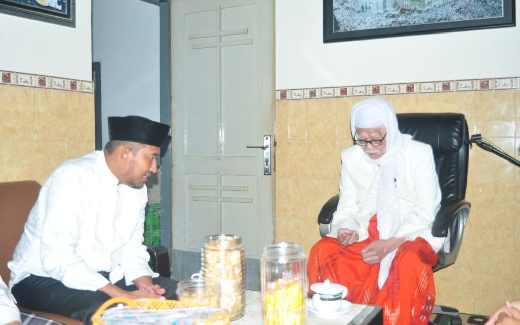Cabup Sumenep Achmad Fauzi Sowan Ponpes Lirboyo, Pengasuh Titip Anak Yatim dan Duafa