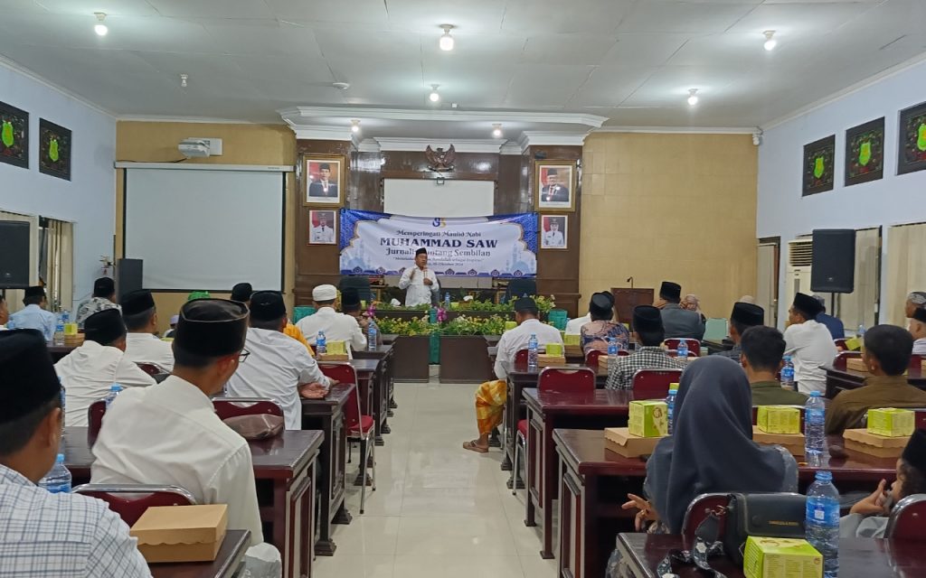 Jurnalis Bintang Sembilan Gelar Maulid Nabi, Teladani Akhlak Rasulullah sebagai Inspirasi