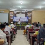 FOTO: Jurnalis Bintang Sembilan (JB9) menggelar peringatan Maulid Nabi Muhammad SAW, di Aula Kantor Bappeda Kabupaten Sumenep, Madura, Jawa Timur. Sabtu, 5 Oktober 2024.