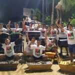 FOTO: Punggawa Group musik tongtong Puser Angin Pasongsongan menggelar deklarasi dukungan kepada Calon Bupati dan Wakil Bupati Sumenep nomor urut 2, Achmad Fauzi- Kiai Imam Hasyim (FAHAM) pada Pilkada 2024