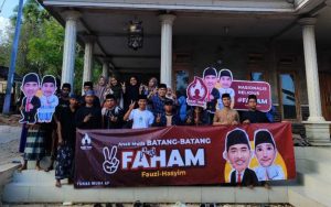 Puluhan Pemuda Batang-Batang Deklarasi Dukungan untuk Pasangan FAHAM