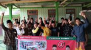 FOTO: Sejumlah pemuda dari 10 kecamatan di Pasongsongan menggelar deklarasi pemenangan untuk pasangan calon bupati dan wakil bupati, Fauzi-Imam (Faham), Selasa (22/10/2024).