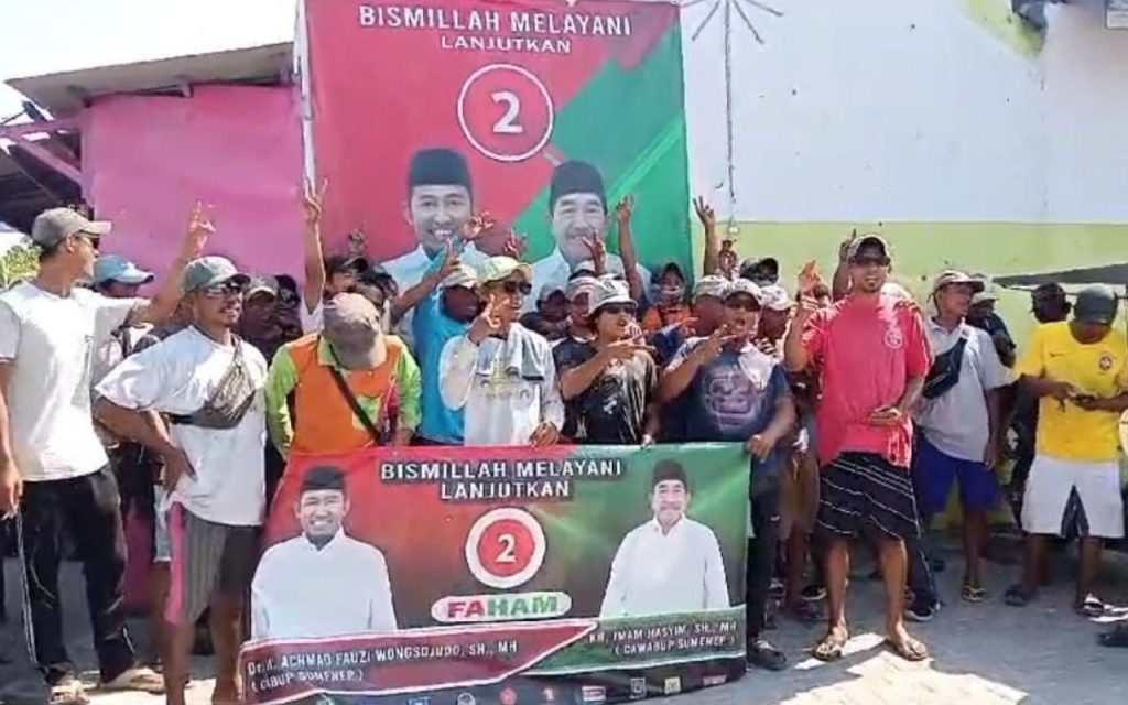 Persatuan Buruh Pulau Sapeken Deklarasi Dukung untuk Fauzi-Imam di Pilkada 2024