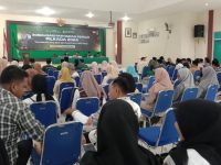 FOTO: PC ISNU bersama Komisi Pemilihan Umum (KPU) Kabupaten Sumenep menggelar acara sosialisasi partisipasi pemilih Pilkada 2024. Kamis (7 November 2024).