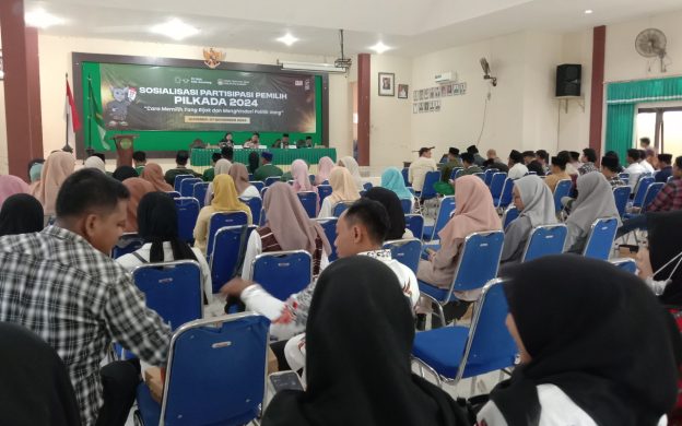 FOTO: PC ISNU bersama Komisi Pemilihan Umum (KPU) Kabupaten Sumenep menggelar acara sosialisasi partisipasi pemilih Pilkada 2024. Kamis (7 November 2024).