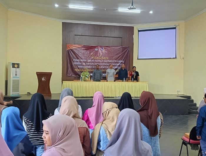 FOTO: KPU Sumenep bersama Jurnalis Bintang Sembilan menggelar sosialisasi Pilkada 2024, bertajuk 'Pemilih Cerdas, Pilkada Berkualitas'. Selasa (12/11/2024).
