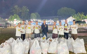 Keren!, Komitmen Paslon FAHAM Tak Bebani Sampah Pada Masyarakat Dalam Setiap Kegiatan