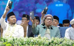 Hadiri Faham Bersholawat di Saronggi, Pesan Sejuk Mantan Bupati Ramdlan Siraj untuk Kemenangan Fauzi-Imam