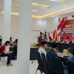 FOTO: KPU Kabupaten Sumenep, menggelar rapat pleno terbuka rekapitulasi hasil penghitungan suara pemilihan Gubernur dan  Wakil Gubernur Jawa Timur, Bupati dan Wakil Bupati Sumenep Tahun 2024. Kamis (5/ Desember 2024).