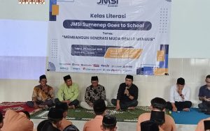 JMSI Sumenep Gelar Kelas Literasi, Rangsang Siswa Gemar Menulis