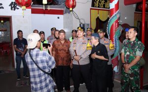 Pastikan Perayaan Imlek Berjalan Aman, Polres Sumenep Laksanakan Sterilisasi