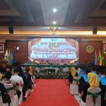 FOTO: Prosesi wisuda mahasiswa Universitas Bahaudin Mudhary Madura (Uniba Madura) dari berbagai fakultas berlangsung khidmat. Senin (10 Februari 2025).