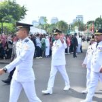 FOTO: Pasangan Achmad Fauzi Wongsojudo dan KH. Imam Hasyim dilantik sebagai Bupati dan Wakil Bupati Sumenep, Madura, untuk masa jabatan 2025-2029, di Istana Negara, Jakarta.