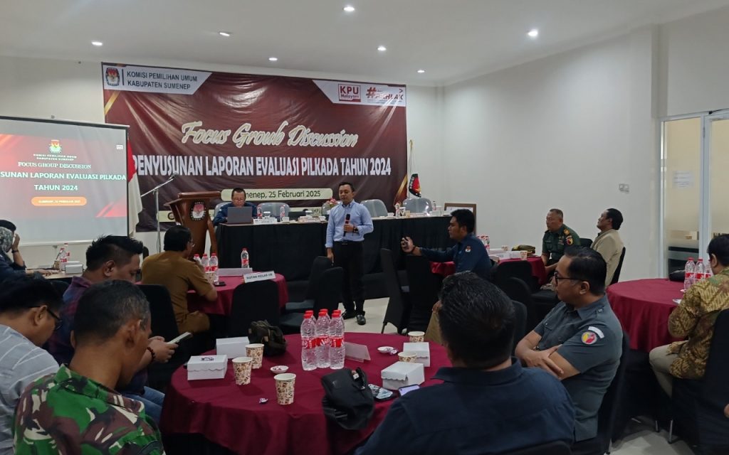 Ketua KPU Sumenep: hasil evaluasi pelaksanaan Pilkada 2024 akan dibawa ke FGD tingkat Provinsi dan Pusat