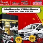 Foto: Flyer jadwal Pengumuman Gebyar Pengundian Tabungan Ukhuwah Periode Ke-2 BPRS Bhakti Sumekar.