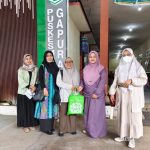 FOTO: Kepala Dinas Kesehatan, Pengendalian Penduduk, dan Keluarga Berencana (Dinkes P2KB) Sumenep drg. Ellya Fardasah, M.Kes (tengah) bersama tim, saat mengunjungi sejumlah Puskesmas di wilayah daratan.