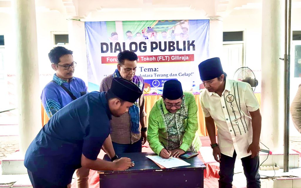 Forum Lintas Tokoh Sukses Kawal Percepatan Listrik 12 Jam di Giliraja