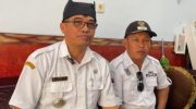 FOTO: Kepala Desa Kandangan, Riyono, saat diwawancarai media, Kamis (26/6/2025).