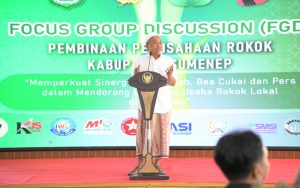Penasehat Paguyuban Rokok Sumenep Aba HM Ajak Bea Cukai Lakukan Pembinaan Berkelanjutan