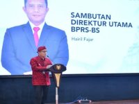 FOTO: Direktur Utama BPRS Bhakti Sumekar, Hairil Fajar, menyatakan dukungan penuhnya terhadap peluncuran 334 Koperasi Desa (Kopdes) Merah Putih di Sumenep.