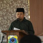 FOTO: Wakil Bupati Bondowoso, As’ad Yahya Syafi’i, saat FOTO: Wakil Bupati Bondowoso, As’ad Yahya Syafi’i, saat menyampaikan sambutan dalam Musyawarah Olahraga Kabupaten (Musorkab) yang digelar pada Minggu (3/8/2025).