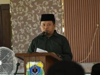 FOTO: Wakil Bupati Bondowoso, As’ad Yahya Syafi’i, saat FOTO: Wakil Bupati Bondowoso, As’ad Yahya Syafi’i, saat menyampaikan sambutan dalam Musyawarah Olahraga Kabupaten (Musorkab) yang digelar pada Minggu (3/8/2025).