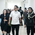 FOTO: Menteri Kesehatan Republik Indonesia, Budi Gunadi Sadikin, saat kunjungan kerja ke Rumah Sakit Baghraf Health Care (BHC) di Jalan Jokotole, Desa Babbalan, Kabupaten Sumenep, Kamis (28/8/2025).