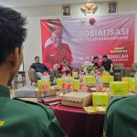 FOTO: Anggota DPR RI dari Daerah Pemilihan Jawa Timur XI, MH. Said Abdullah, menggelar Sosialisasi Empat Pilar Kebangsaan. Sabtu (6/9/2025), di ruang pertemuan Arya Wiraraja, Hotel de Baghraf Sumenep. (Ist/wartazone.com)