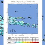 FOTO: Gempa bumi berkekuatan 6,5 Skala Richter (SR) mengguncang wilayah Laut Bali pada Selasa (30/9/2025) pukul 23.49 WIB.