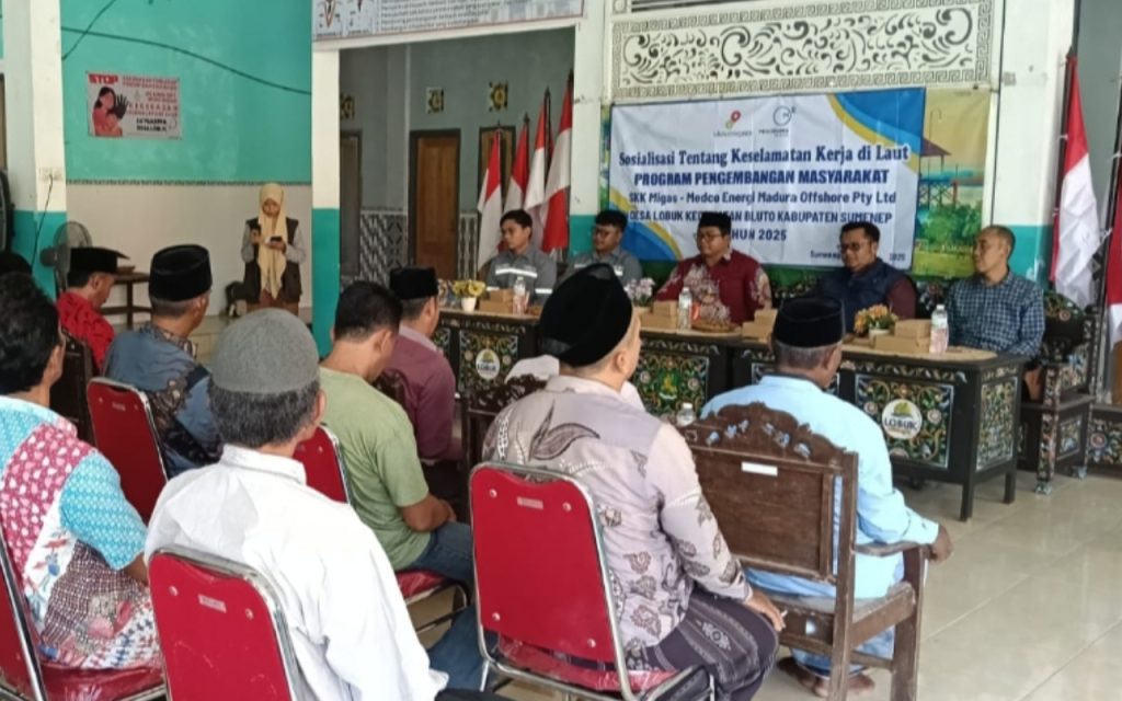 Tingkatkan Keselamatan Nelayan, SKK Migas Medco Energi Gandeng Pemdes Lobuk Gelar Sosialisasi Pelayaran Aman