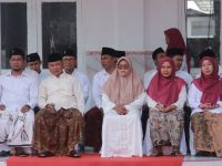 FOTO: Biro Pesantren dan Dakwah Pondok Pesantren Yayasan Al-Arief Jate Giliraja, Kecamatan Giligenting, Kabupaten Sumenep, menggelar apel peringatan Hari Santri Nasional (HSN) 2025, Rabu (22/10/2025).