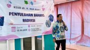 FOTO: Tim medis RSUD dr. H. Moh. Anwar Sumenep melalui Unit Radiologi menggelar penyuluhan bahaya radiasi bertema “Bahaya Radiasi bagi Manusia”.