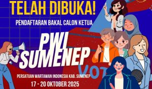 Konferensi PWI Sumenep 2025 Siap Digelar, Tahapan Resmi Dimulai